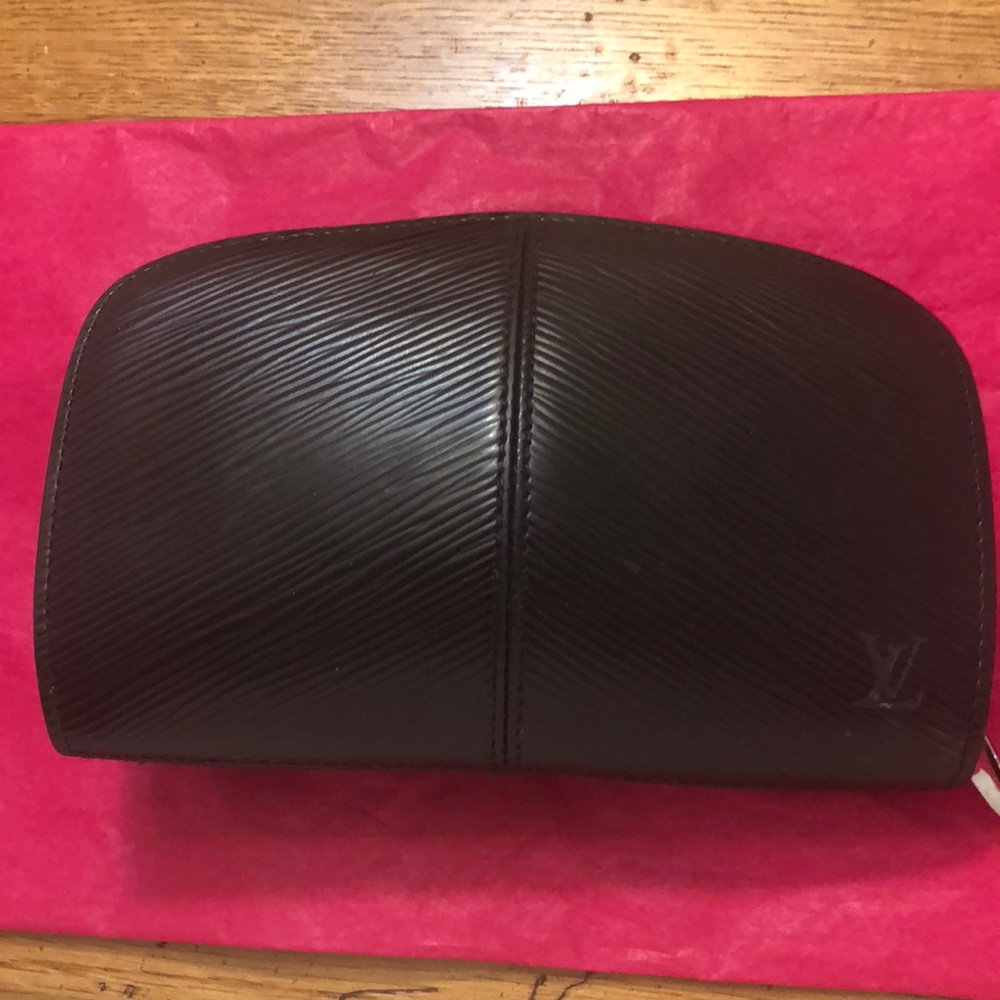 Louis Vuitton Black, Epi leather wallet